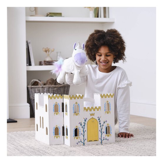 Wooden Play Castle 30cm x 19.5cm image number 3