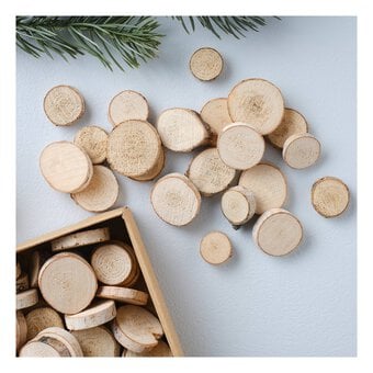 Small Wooden Slices 190g