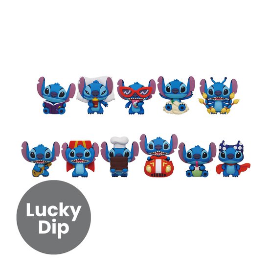 Assorted Disney Stitch Collectible Bag Clip image number 1