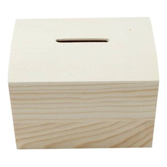 Wooden Mini Box with Lid 10cm image number 2