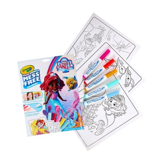 Crayola Ariel Color Wonder Colouring Set image number 2