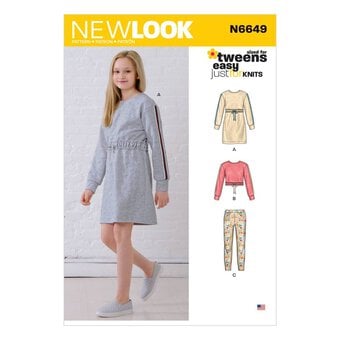 New Look Girls’ Top and Joggers Sewing Pattern N6649
