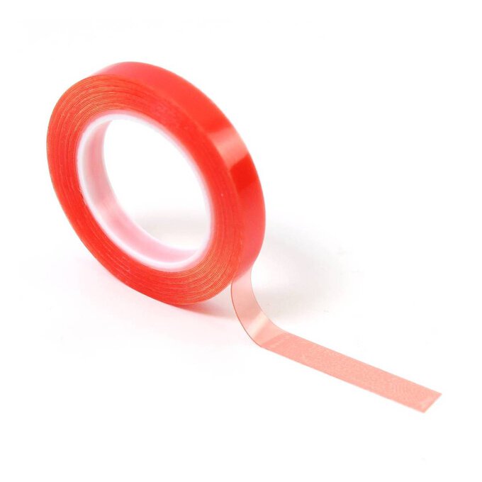 Red Liner Double Sided Clear Tape 6mm x 3m image number 1