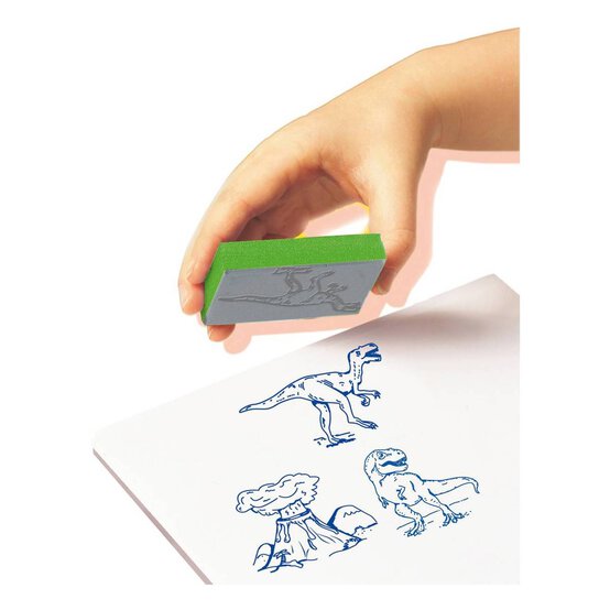 SES Creative Tagliapasta Dinosauri | Set 7 Formine Per Plastilina | Gioco Creativo Per Bambini 2+