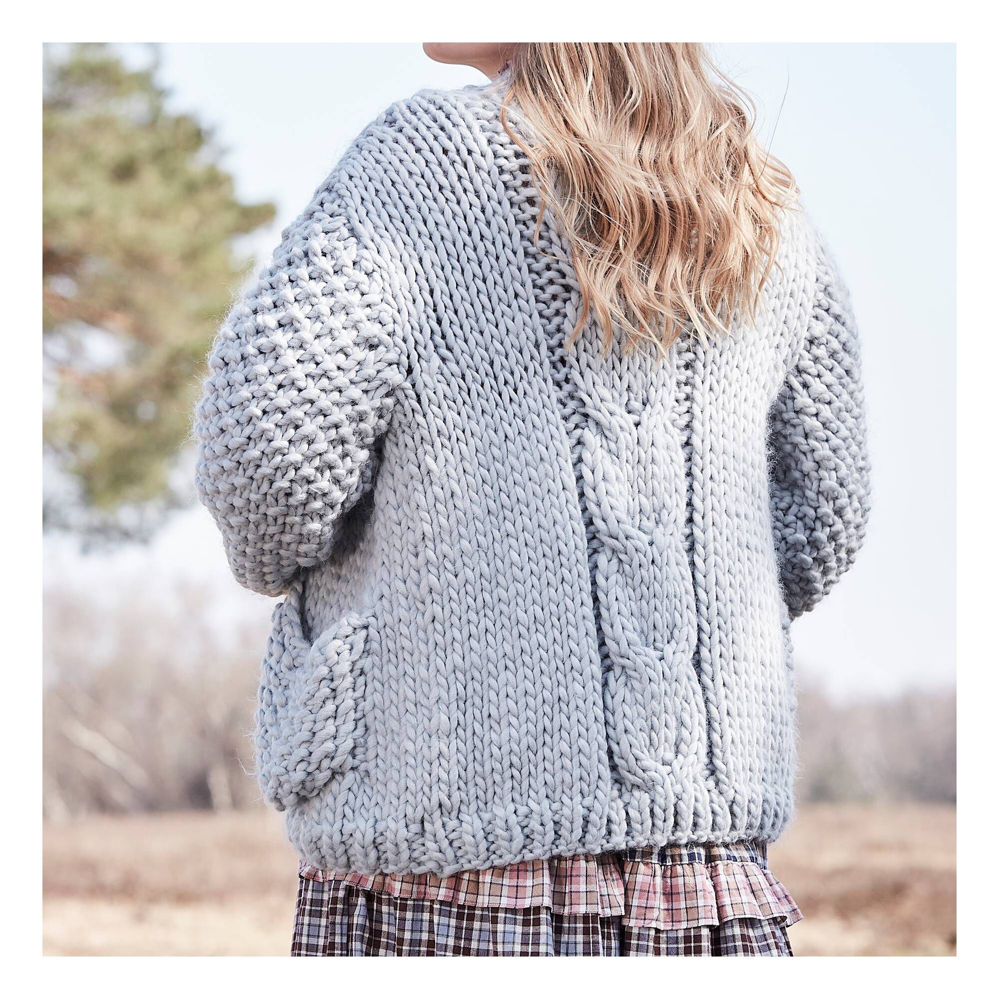 Knitcraft Cosy Cardigan Digital Pattern 0236 | Hobbycraft
