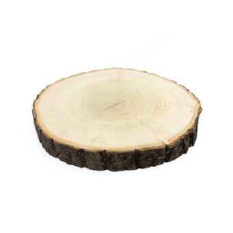 Birch Wooden Slice 15cm