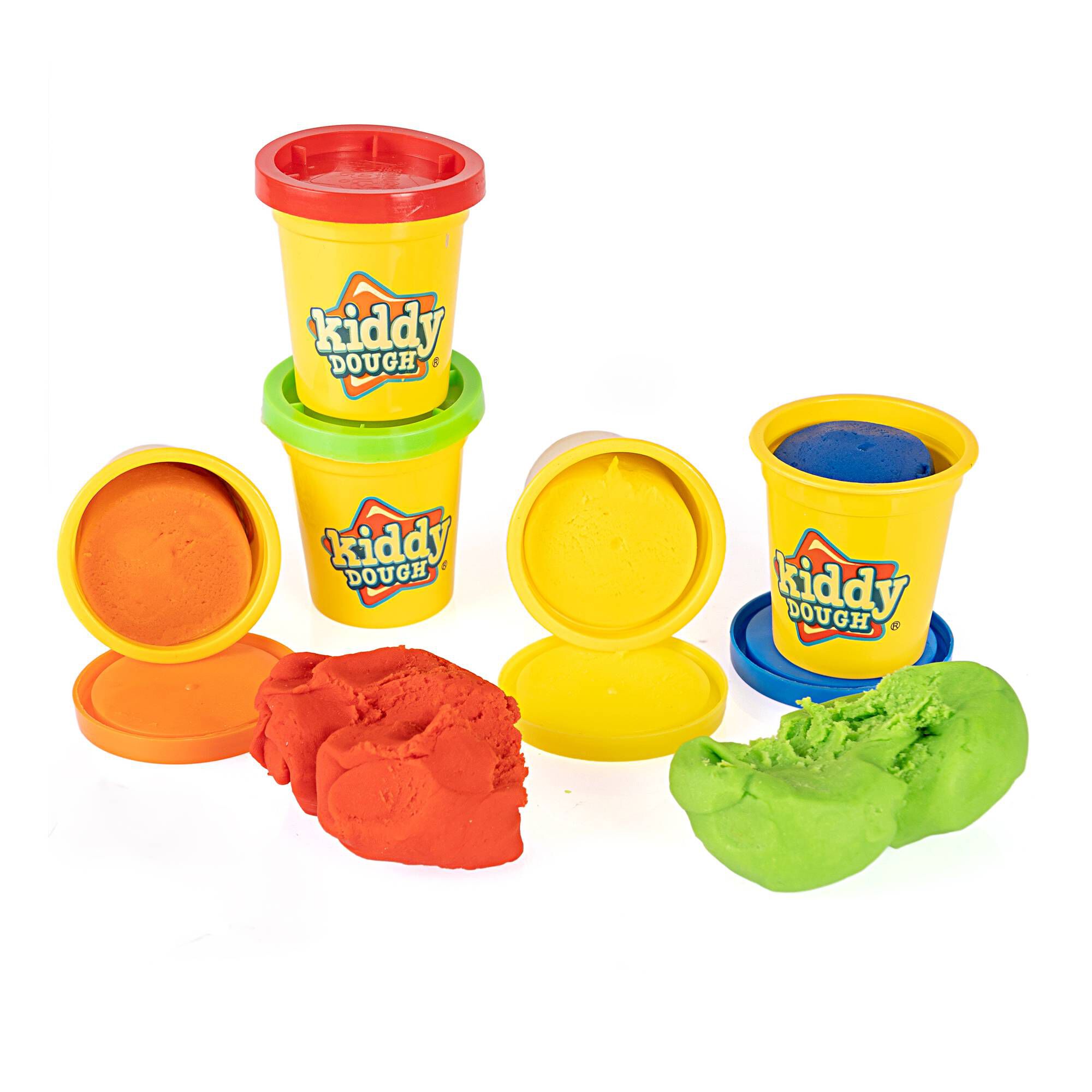 Kiddy Dough Primary Colours 113g 5 Pack Hobbycraft