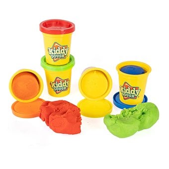 Kiddy Dough Primary Colours 113g 5 Pack 