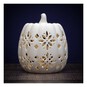 Ceramic Pumpkin Tealight Holder 17cm image number 1