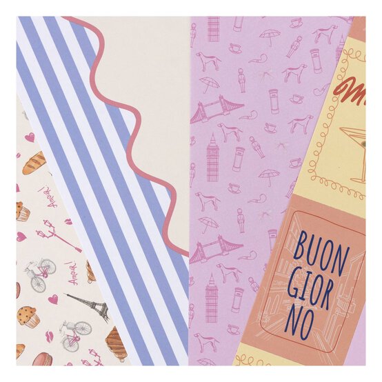 Bon Voyage Paper Pad 6 x 6 Inches 24 Pack image number 4
