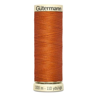 Gutermann Orange Sew All Thread 100m (982)