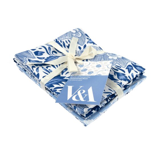V&A Ornamental Cotton Fat Quarters 4 Pack image number 7