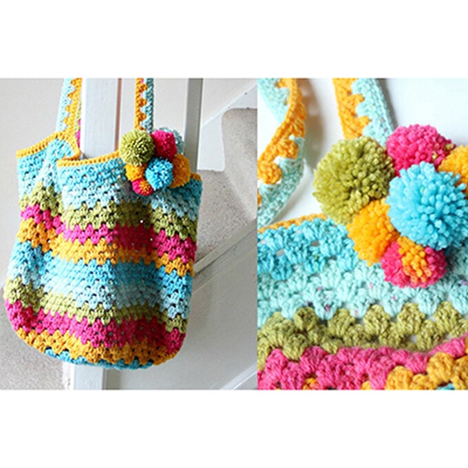How to Crochet a Beach Bag image number 1