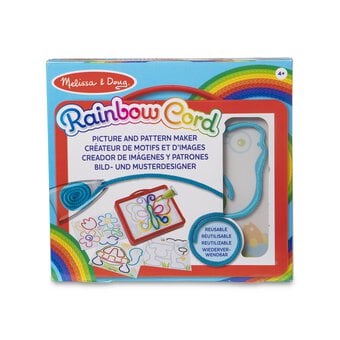 Melissa & Doug Rainbow Cord and Picture Pattern Maker