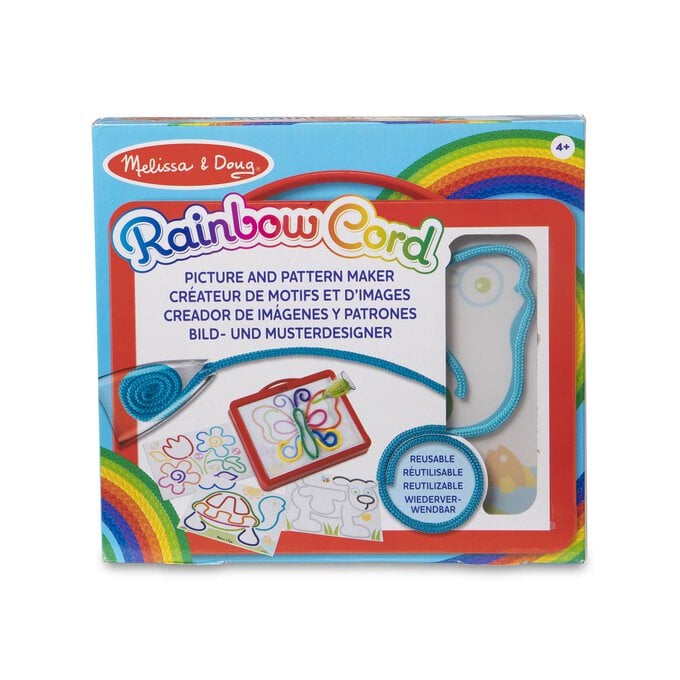 Melissa & Doug Rainbow Cord and Picture Pattern Maker image number 1
