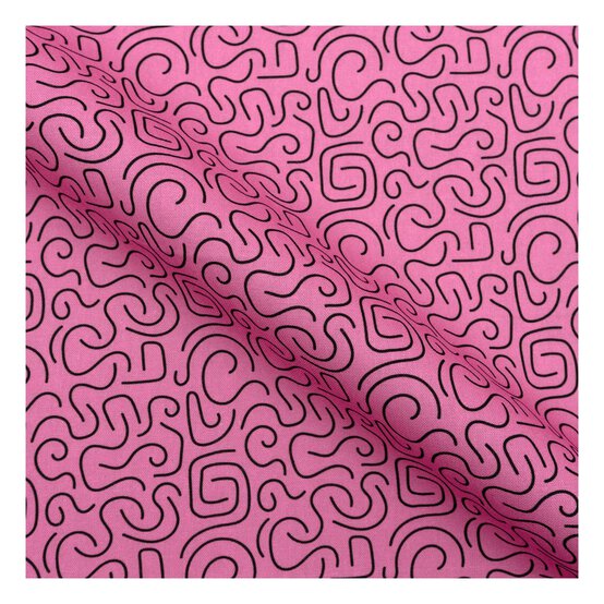 Abstract Doodles Cotton Fat Quarters 5 Pack image number 2