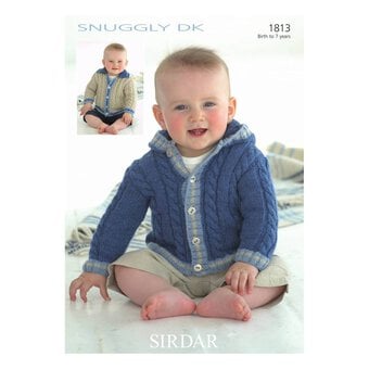 Sirdar Snuggly DK Jackets Digital Pattern 1813
