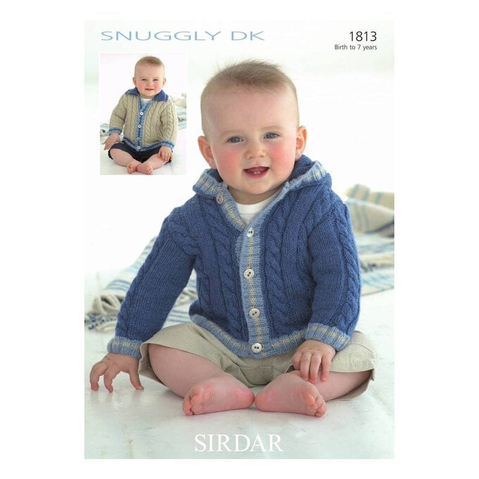 Sirdar Snuggly DK Jackets Digital Pattern 1813 image number 1