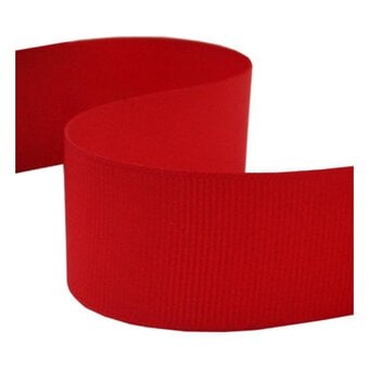 Red Grosgrain Ribbon 25mm x 5m