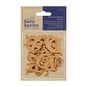 Papermania Chipboard Alphabet Stickers 52 Pieces image number 1