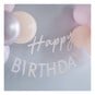 Ginger Ray Pastel Happy Birthday Balloon Bunting 1.5m image number 3