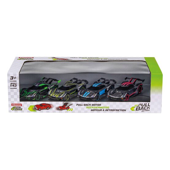 Carrera Pull Speed Hypercars 4 Pack  image number 3