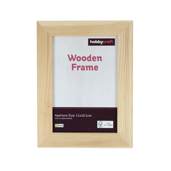 Wooden Frame 11cm x 16cm image number 2