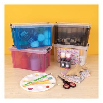 Whitefurze Allstore 2.6 Litre Clear Storage Box  image number 5