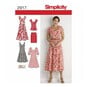 Simplicity Women’s Dress Sewing Pattern 2917 (20-28) image number 1