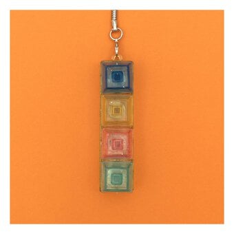 Yellow Keyboard Fidget Keyring