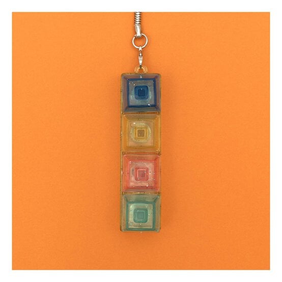 Yellow Keyboard Fidget Keyring image number 2