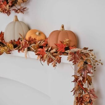 How to Make a Faux Autumn Garland