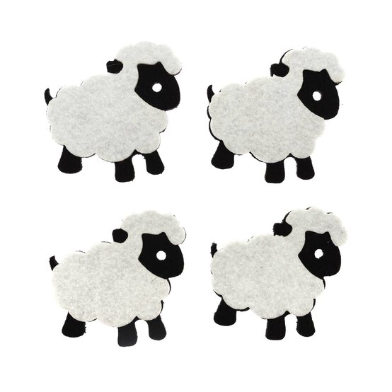 Felt Sheep 4 Pack image number 3