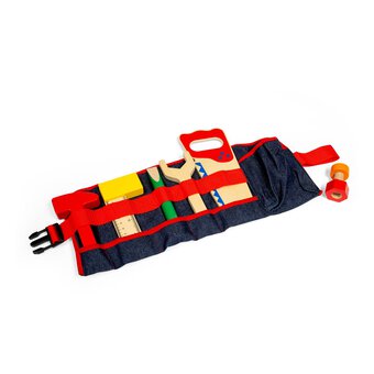 Bigjigs Red Carpenters Toolbelt