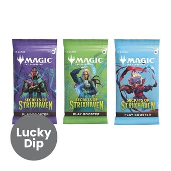 Assorted Magic: The Gathering Secrets of Strixhaven Play Booster Pack