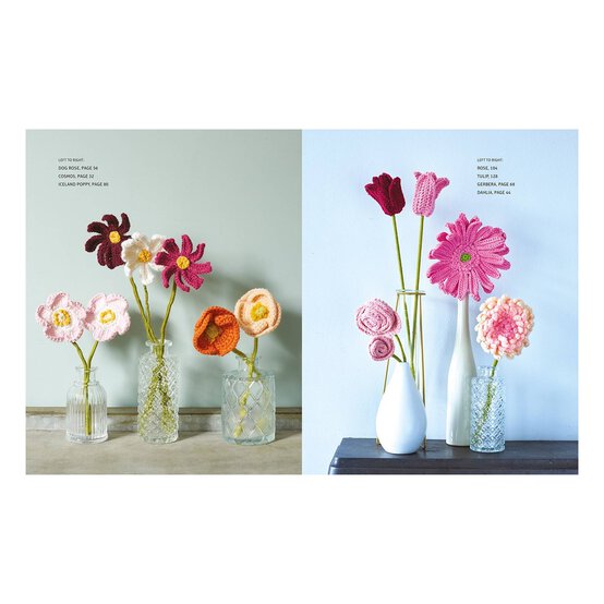 Crocheted Flowers image number 3