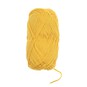 Knitcraft Yellow Tiny Cotton Friends Yarn 25g image number 3