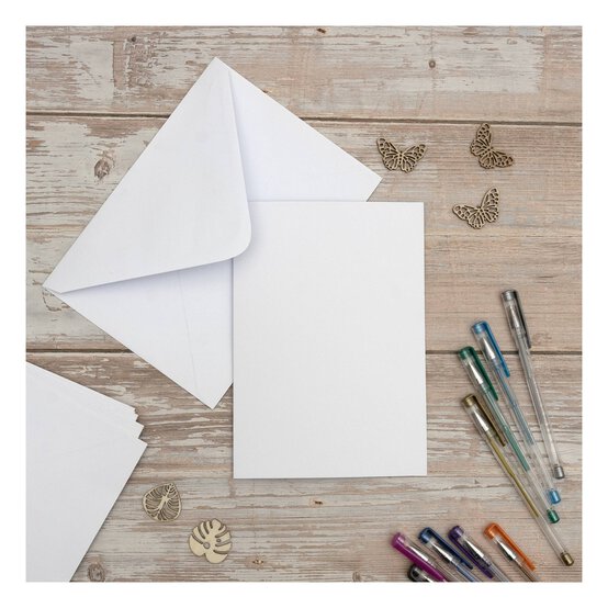 White Cards A5 10 Pack