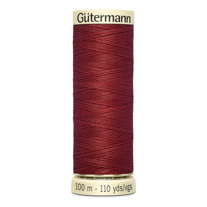 Gutermann Red Sew All Thread 100m (221) image number 1