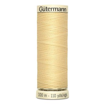 Gutermann Yellow Sew All Thread 100m (325)