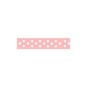 Baby Pink Polka Dot Grosgrain Ribbon 13mm x 5m image number 1