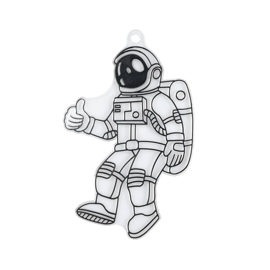 Astronaut Plastic Suncatcher image number 2