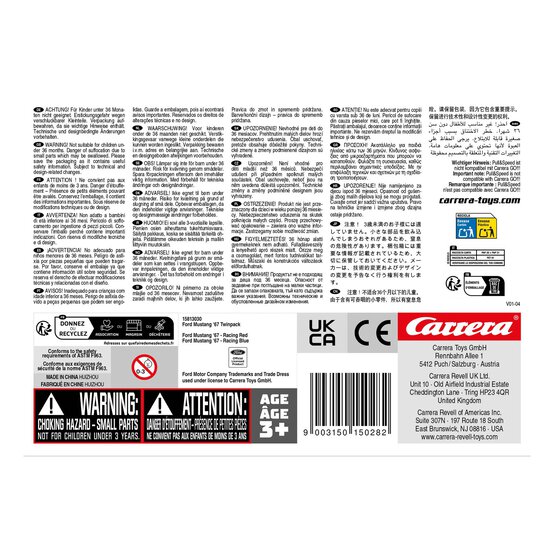 Carrera Pull Speed Mustang 67 2 Pack image number 4