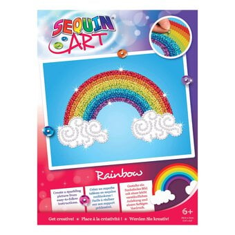 Rainbow Sequin Art Kit