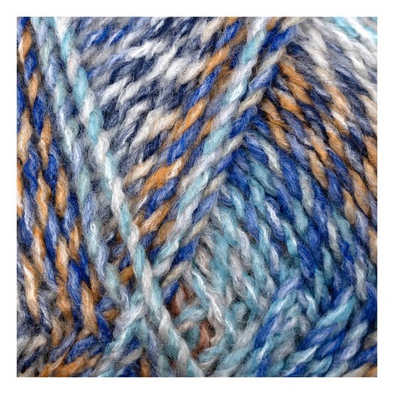 James C Brett Mountain River Marble Chunky Yarn 200g image number 2