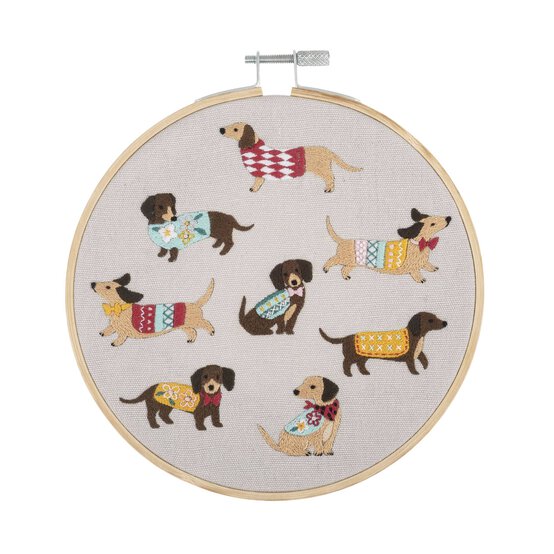 Trimits Dogs Embroidery Hoop Kit image number 2