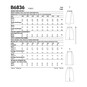 Butterick Women's Skirt and Belt  Sewing Pattern B6836 (RR 18W-24W) image number 2