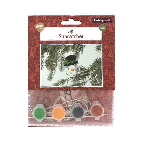 Snowman Suncatcher Kit  image number 5