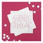 Pink Heart Baby Shower Napkins 16 Pack image number 2