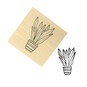Snake Plant Wooden Stamp 3.8cm x 3.8cm image number 1